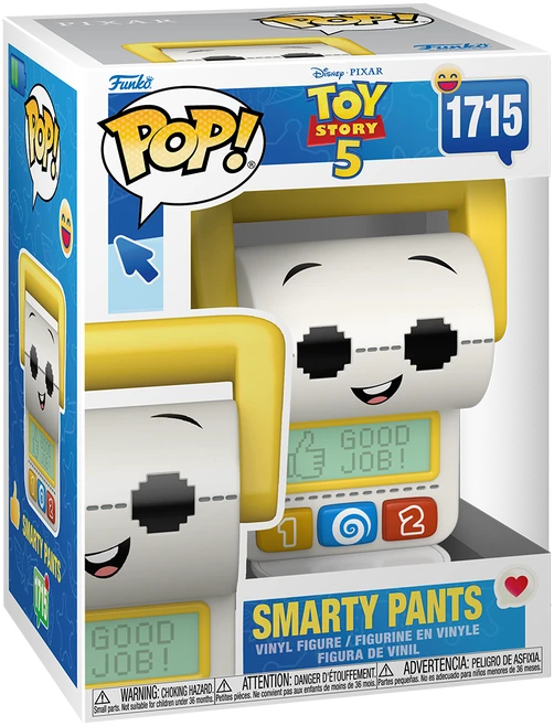 FUNKO POP! Vinilinė figūrėlė: Žaislų istorija 5 - Smarty Pants, 9 cm
