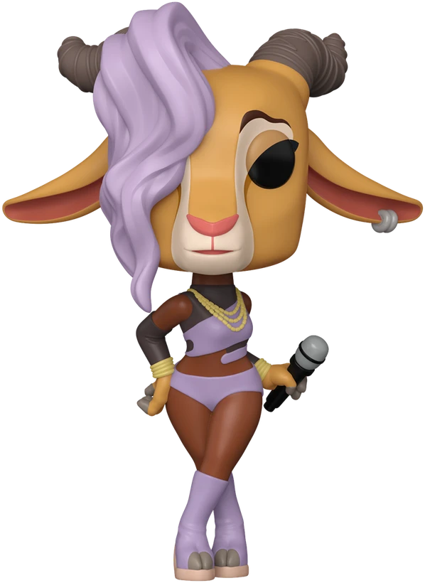 FUNKO POP! Vinilinė figūrėlė: Disney: Zootopia 2 - Gazelle, 9 cm