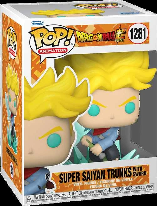 FUNKO POP! Vinilinė figūrėlė: Dragon Ball - Super Saiyan Trunks