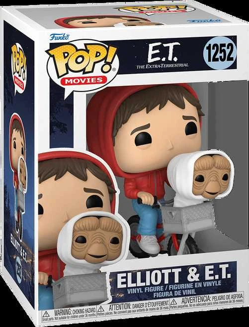 FUNKO POP! Vinilinė figūrėlė: E.T. - Elliotas su E.T.
