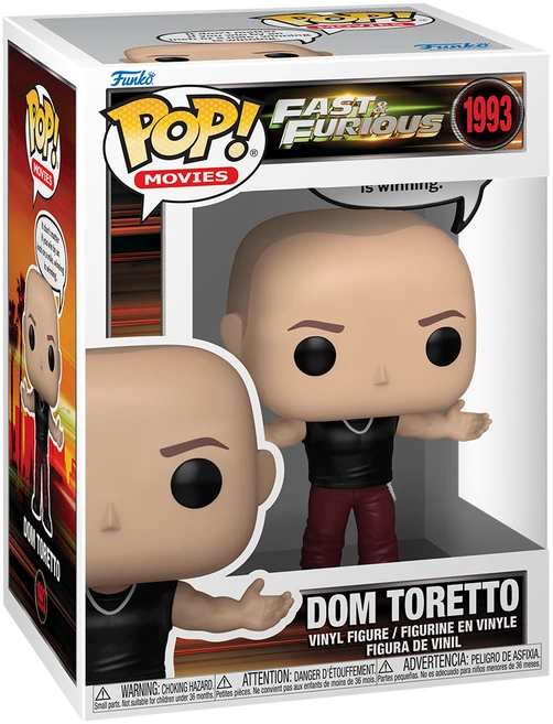 FUNKO POP! Vinilinė figūrėlė: Fast & Furious - Dom Toretto, 9 cm