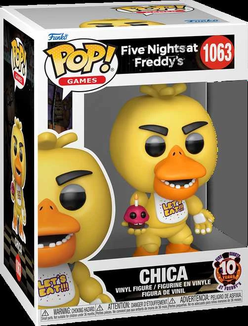 FUNKO POP! Vinilinė figūrėlė: Five Nights at Freddy´s - Chica, 9.5 cm