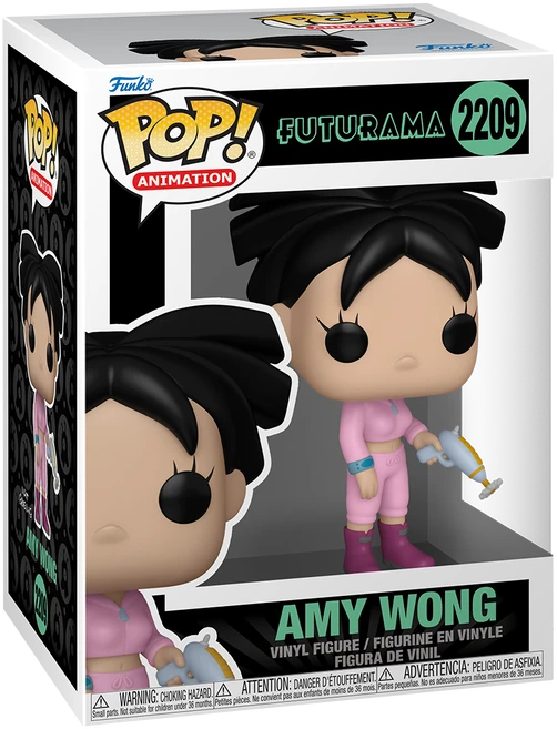 FUNKO POP! Raktų pakabutis: Futurama - Amy Wong, 9 cm