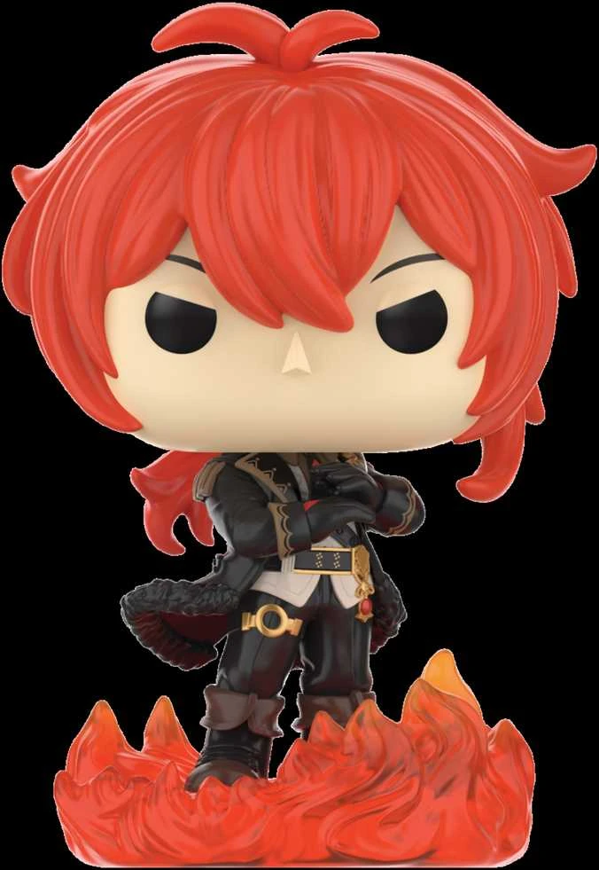FUNKO POP! Vinilinė figūrėlė: Genshin Impact - Diluc Ragnvindr