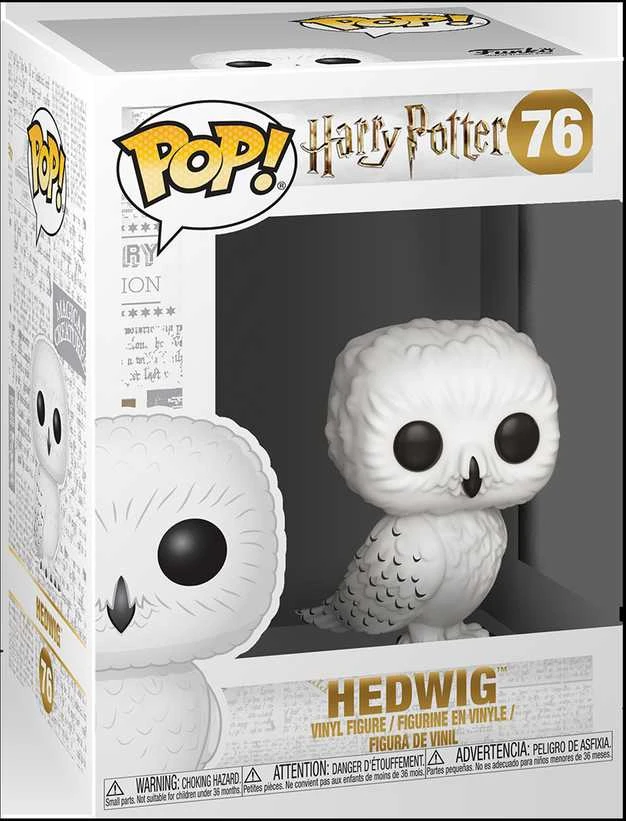 FUNKO POP! Vinilinė figūrėlė: Harry Potter - Hedwig, 9,5 cm