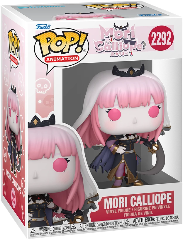 FUNKO POP! Vinilinė figūrėlė: Hololive - Mori Calliope, 9 cm