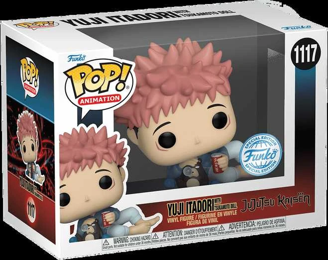 FUNKO POP! Vinilinė figūrėlė: Jujutsu Kaisen - Yuji Itadori, 9 cm