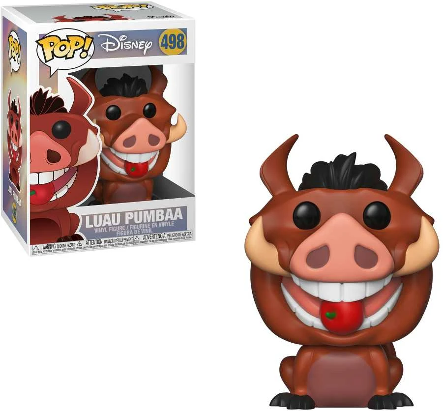 FUNKO POP! Vinilinė figūrėlė: Disney: Liūtas karalius – Luau Pumbaa, 9 cm aprašymas - Prekės nuotrauka