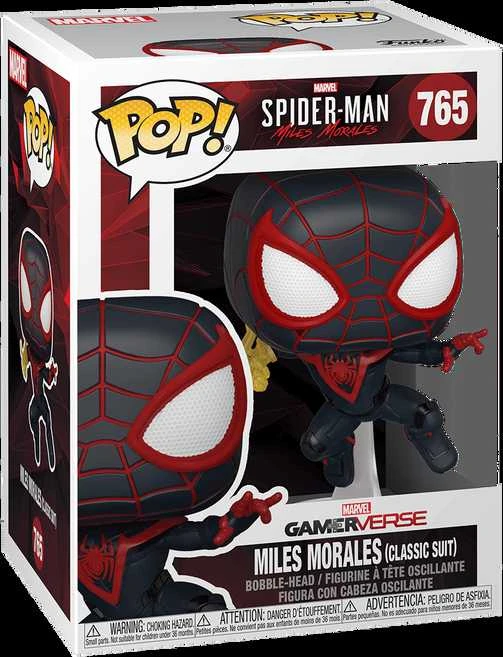 FUNKO POP! Vinilinė figūrėlė: Marvel: Spider-Man: Miles Morales, 9 cm