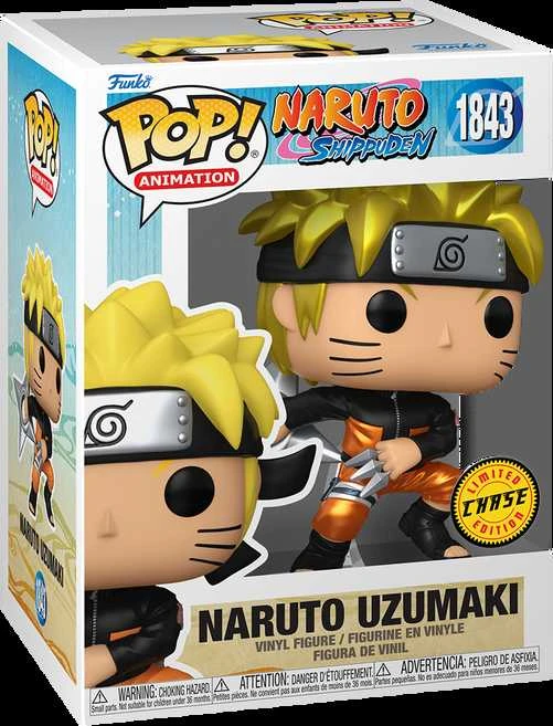 FUNKO POP! Vinilinė figūrėlė: Naruto: Shippuden - Natuto Uzumaki, 9 cm