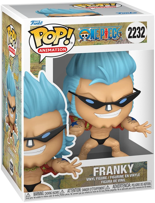 FUNKO POP! Vinilinė figūrėlė: One Piece - Franky, 9 cm