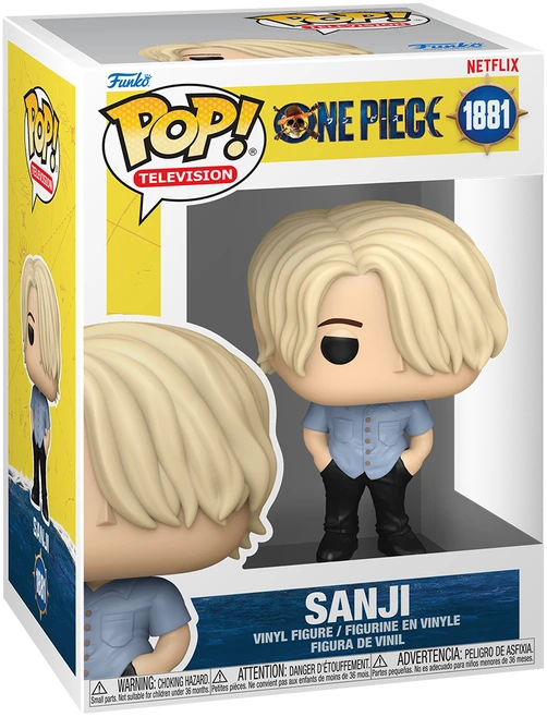 FUNKO POP! Vinilinė figūrėlė: One Piece - Sanji, 9 cm