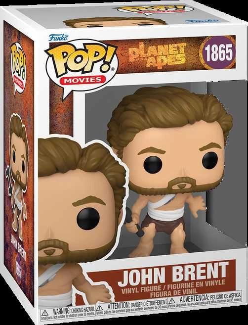 FUNKO POP! Vinilinė figūrėlė: Planet of the Apes - John Brent, 9 cm
