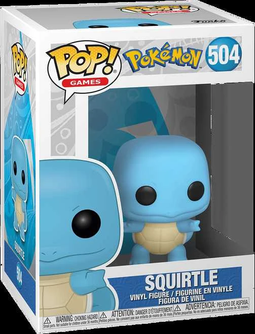 FUNKO POP! Vinilinė figūrėlė: Pokémon: Squirtle