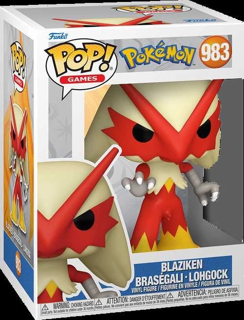 FUNKO POP! Vinilinė figūrėlė: Pokemonai - Blaziken