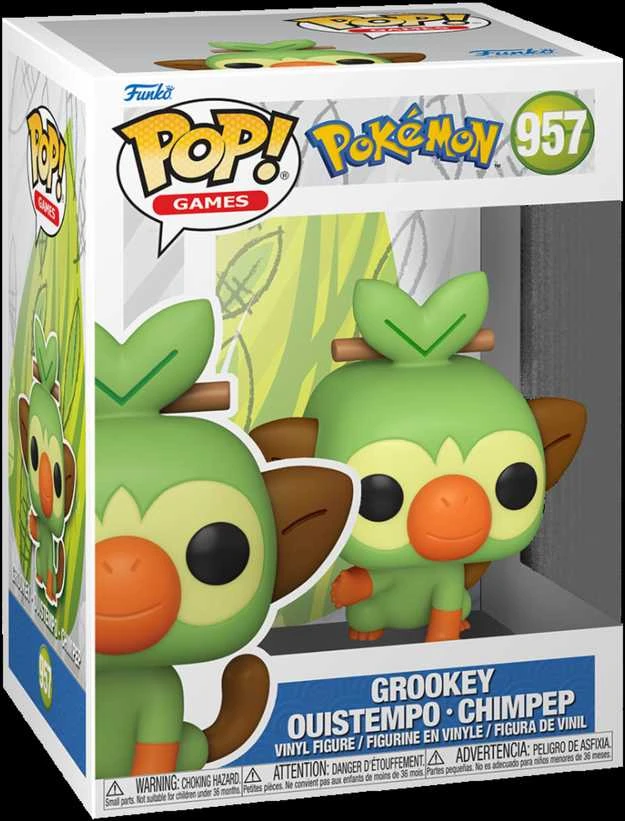 FUNKO POP! Vinilinė figūrėlė: Pokemonai - Grookey