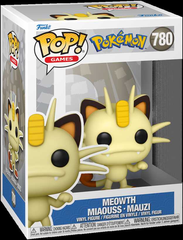 FUNKO POP! Vinilinė figūrėlė: Pokemonai - Meowth