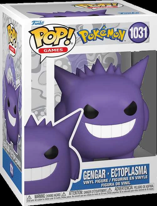 FUNKO POP! Vinilinė figūrėlė: Pokemonai - Gengar, 9 cm