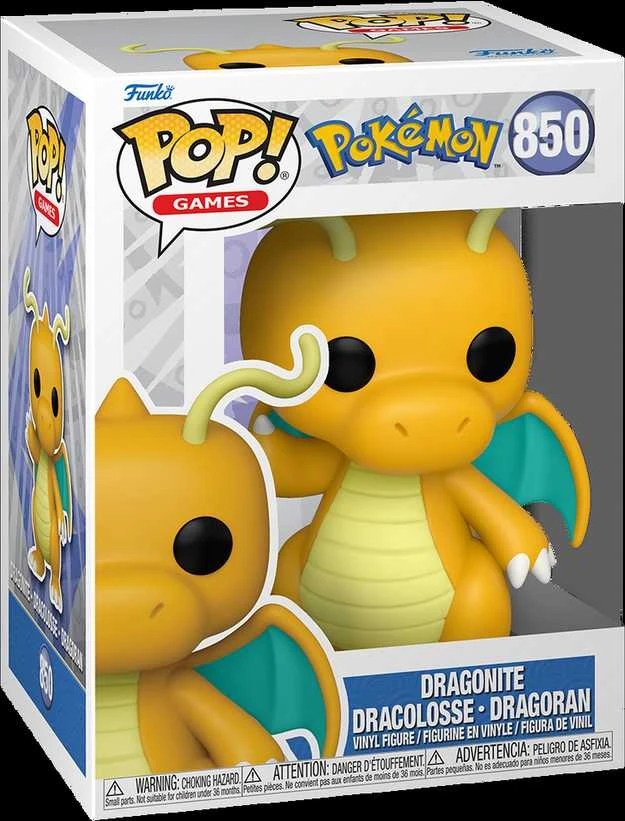 FUNKO POP! Vinilinė figūrėlė: Pokemonai - Dragonite