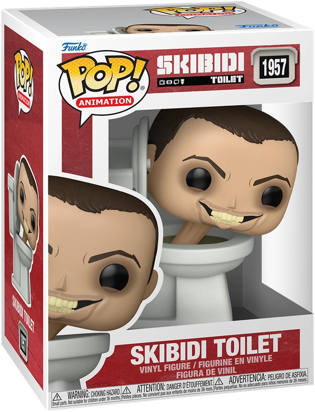 FUNKO POP! Vinilinė figūrėlė: Skibidi Toilet, 9.5 cm