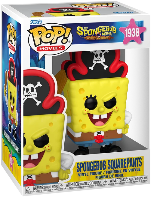 FUNKO POP! Vinilinė figūrėlė: Kempiniukas Plačiakelnis, 9 cm
