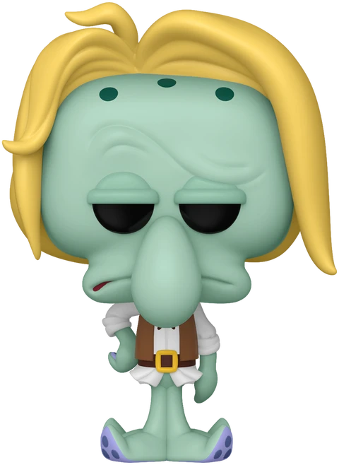 FUNKO POP! Vinilinė figūrėlė: Kempiniukas Plačiakelnis - Kalmaras Čiuptuvas, 9 cm