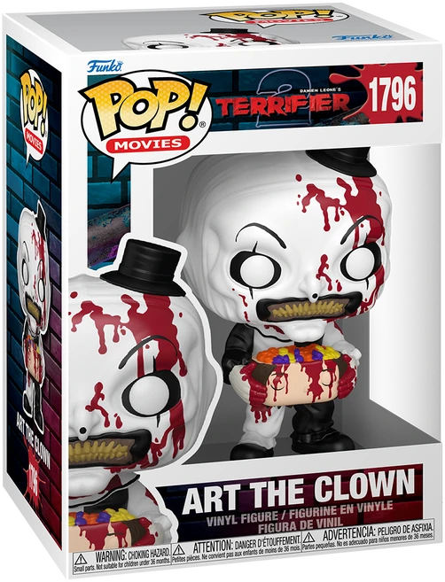 FUNKO POP! Vinilinė figūrėlė: Terrifier - Art the Clown, 9 cm