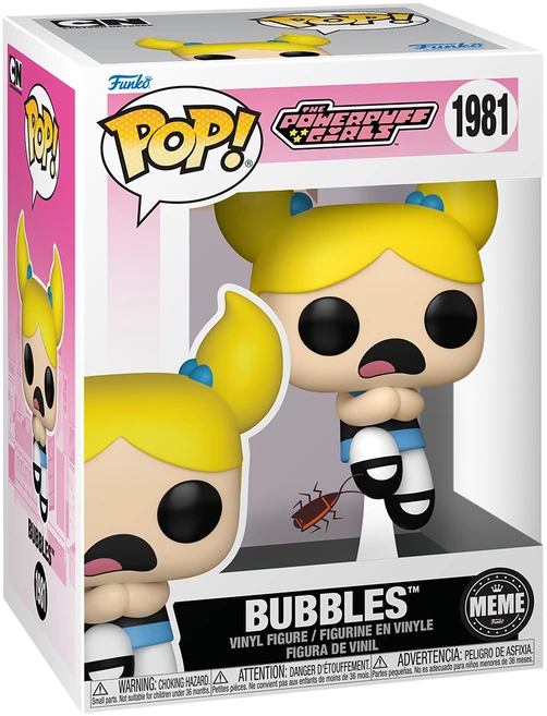 FUNKO POP! Vinilinė figūrėlė: Powerpuff Girls - Bubbles, 9 cm