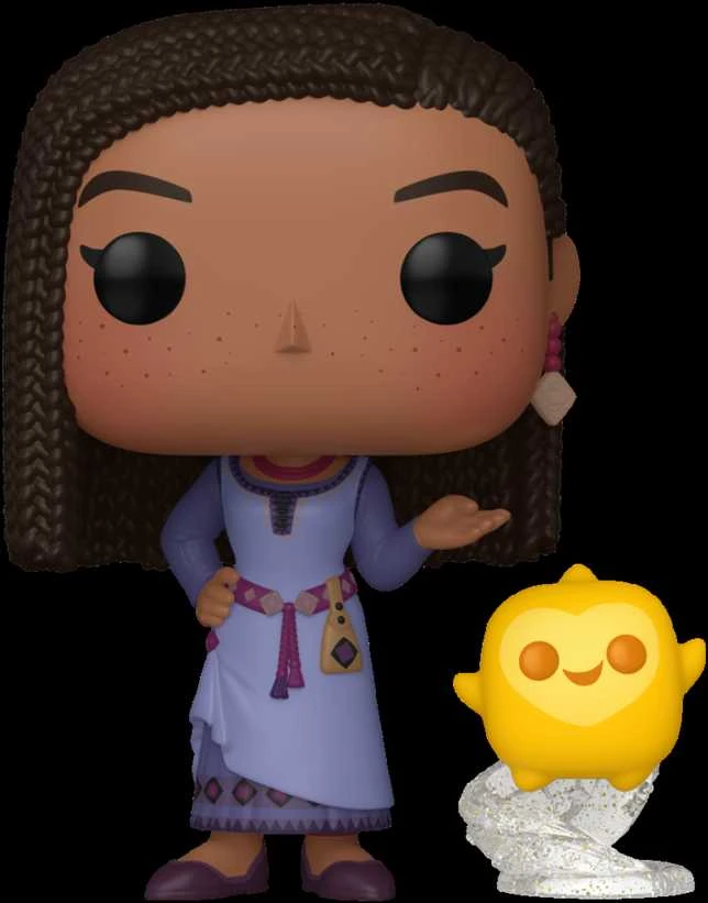 FUNKO POP! Vinilinė figūrėlė: Wish - Asha ir žvaigždė