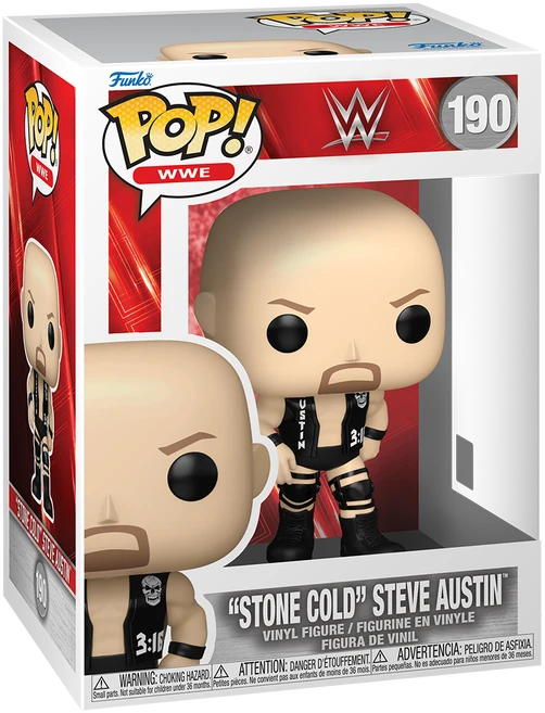 FUNKO POP! Vinilinė figūrėlė: WWE - "Stone Cold" Steve Austin, 9 cm