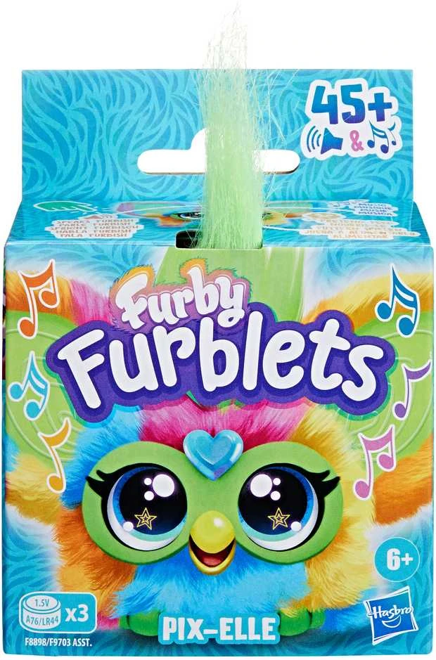 Interaktyvus pliušinis gyvūnėlis FURBY FURBLETS, 5 cm