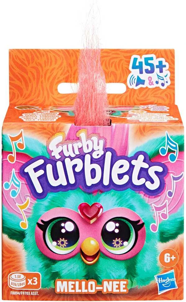 Interaktyvus pliušinis gyvūnėlis FURBY FURBLETS, 5 cm