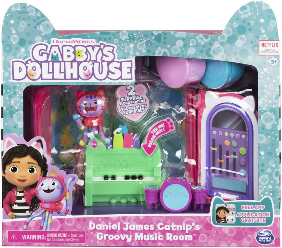 GABBY´S DOLLHOUSE Rinkinys „Prabangus kambarys“