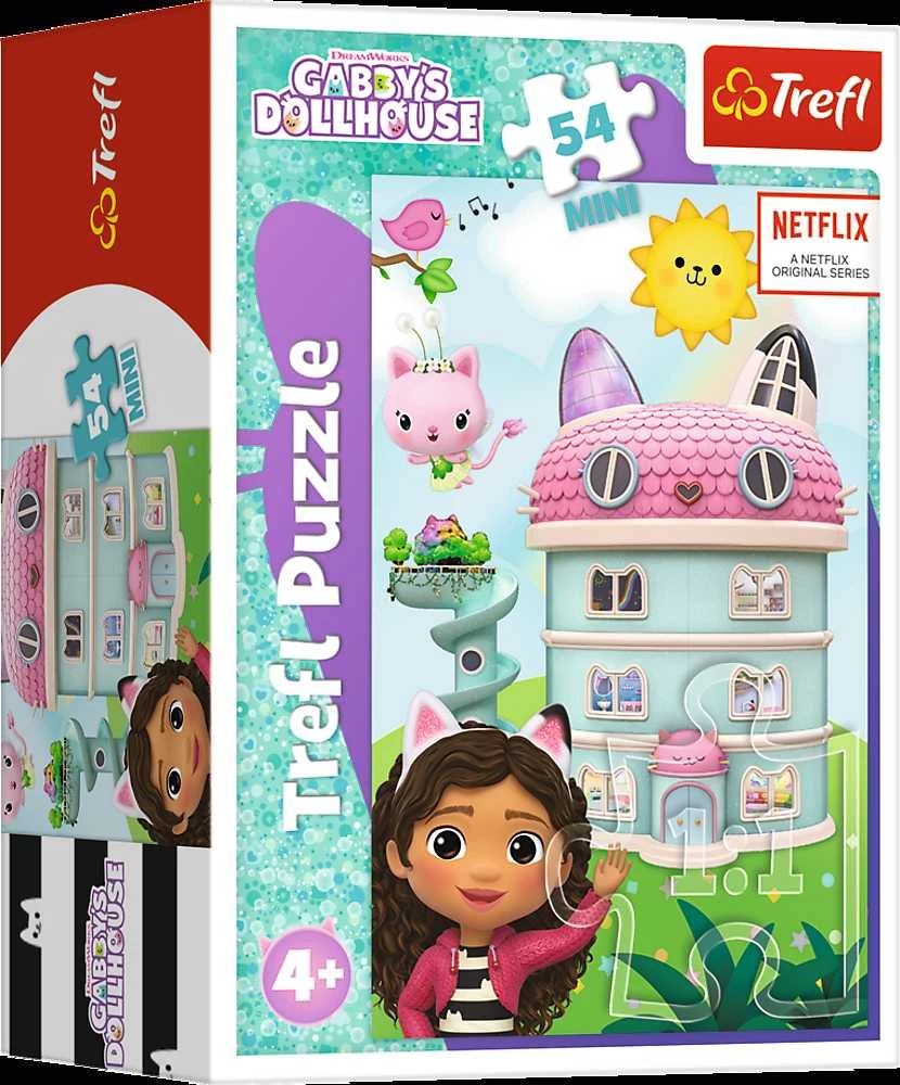 Gabby's Dollhouse GABBY´S DOLLHOUSE TREFL mini dėlionė, 54 det.