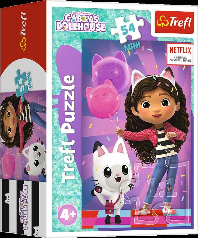Gabby's Dollhouse GABBY´S DOLLHOUSE TREFL mini dėlionė, 54 det.