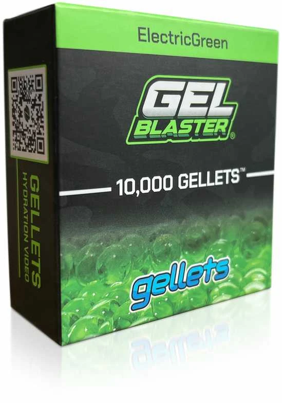GEL BLASTER Gelio rutuliukai, žali, 10 000 vnt.