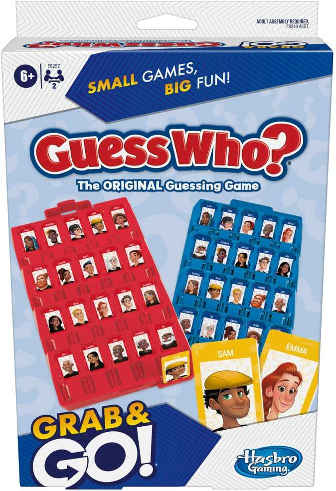 Hasbro „Grab&Go“ kelioninis žaidimas „Atspėk, kas?“