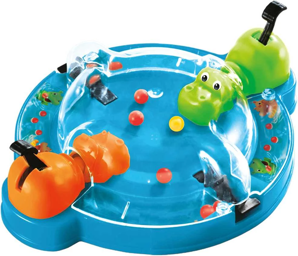 HASBRO GAMING „Grab&Go“ kelioninis žaidimas „Alkani begemotai“