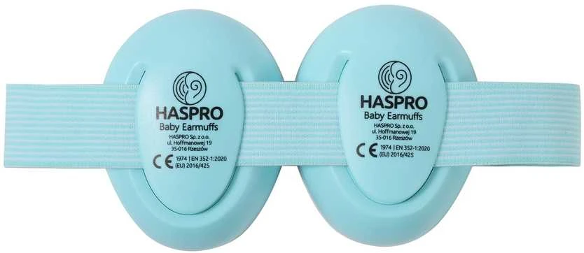 Haspro apsauginės ausinės kūdikiams mėtinės BE05M