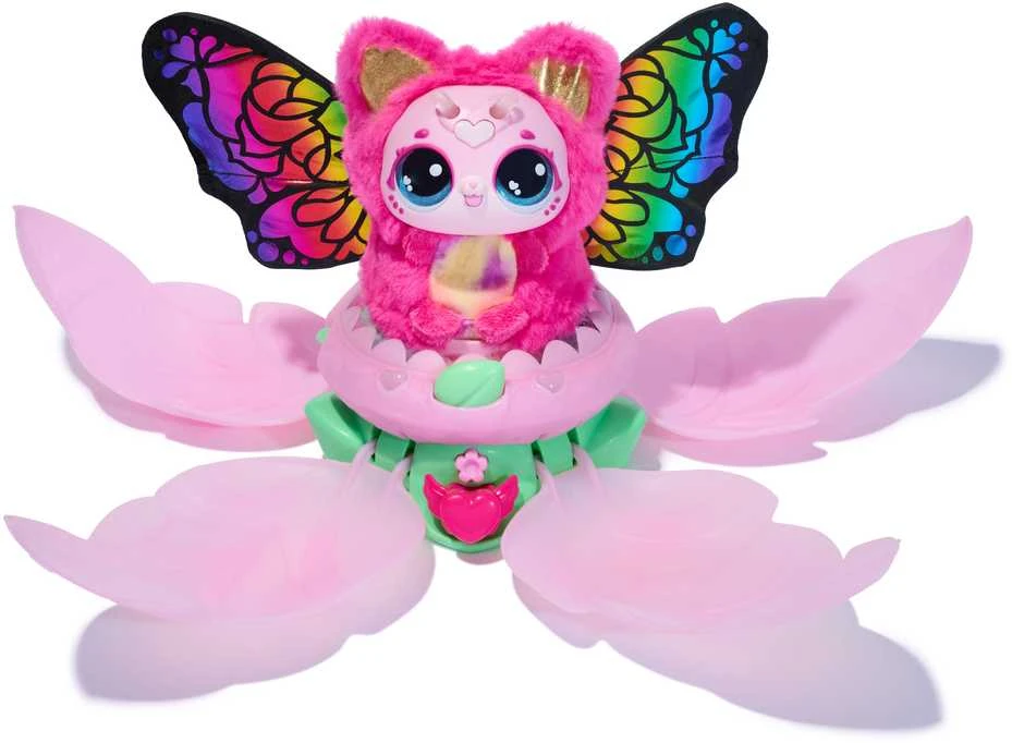 HATCHIMALS ALIVE Interaktyvus žaislas „Žydintis siurprizas-kačiukas“