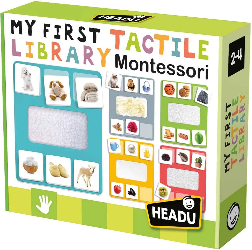 HEADU „Montessori“ žaidimas „Lytėjimo biblioteka“