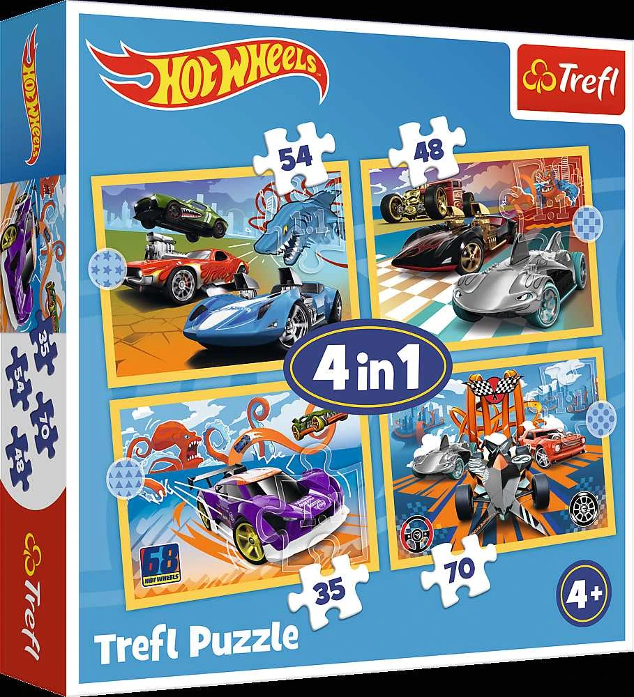 Trefl Dėlionė 207 vnt. - Hot Wheels