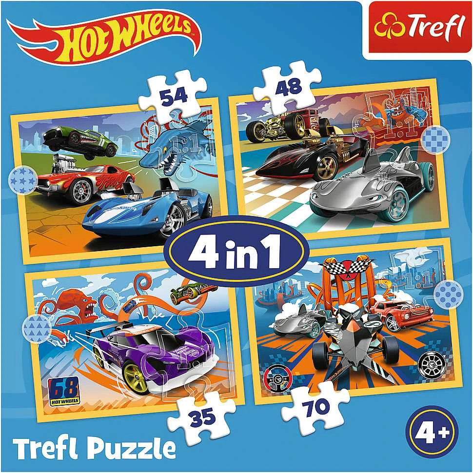 Trefl Dėlionė 207 vnt. - Hot Wheels