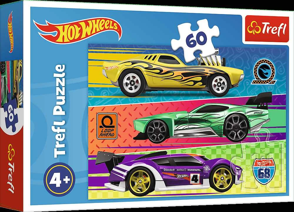 Trefl Dėlionė 60 vnt. - Hot Wheels