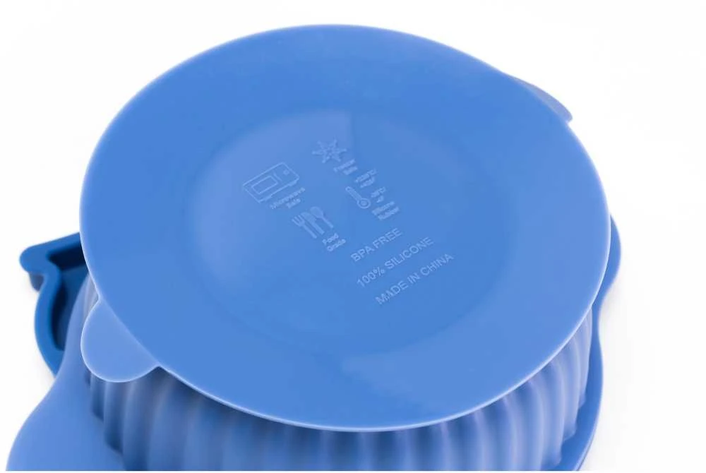 InnoGiO dubenėlis silikoninis neslystantis mėlynas GIO-910BLUE