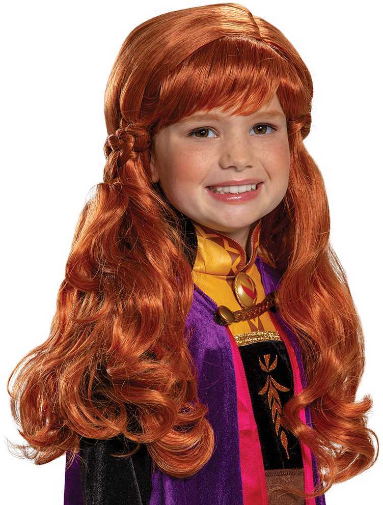 Disney,Disguise JAKKS FROZEN Perukas Anna