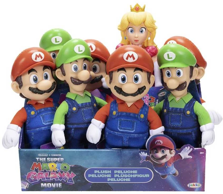 JAKKS NINTENDO SUPER MARIO Pliušinis herojus