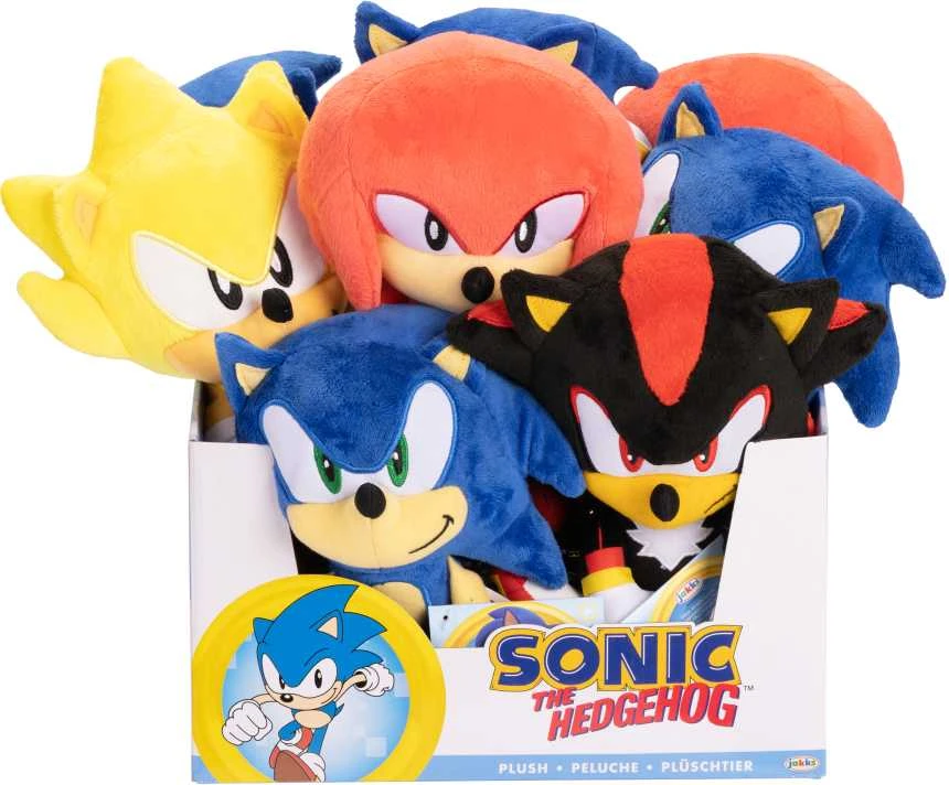 JAKKS SONIC minkštas žaislas 23 cm