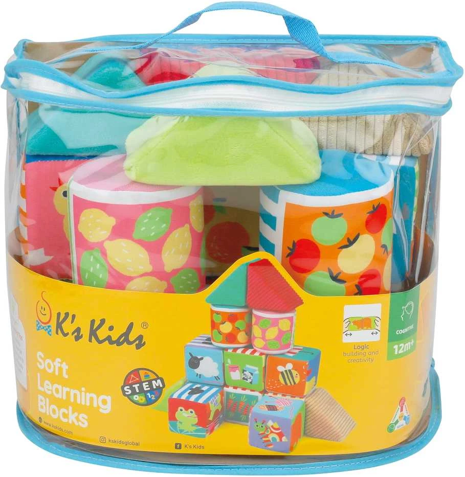 K´s KIDS Minkštos mokomosios formelės, 14 vnt.