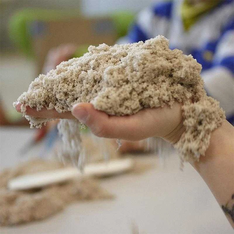 KINETIC SAND Kinetinis smėlis, rudas, 2,5 kg